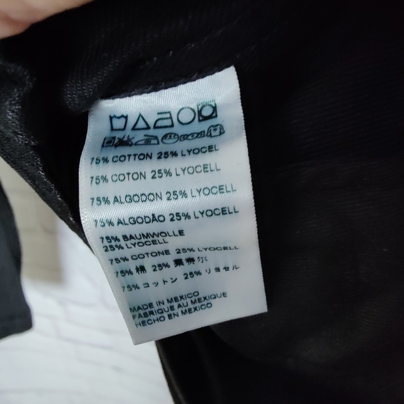 Able Denim The Moto Jacket Black Size XS NWT - Picture 6 of 10